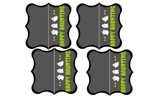 Ghost Bag Topper 1