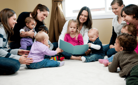 Making Mom Friends At Baby Story Time