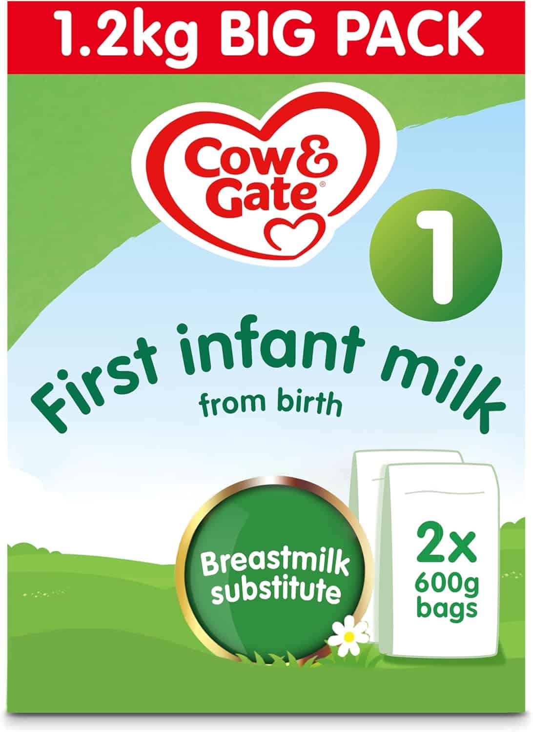 Cow & Gate 1 First Infant Baby Milk Powder Formula