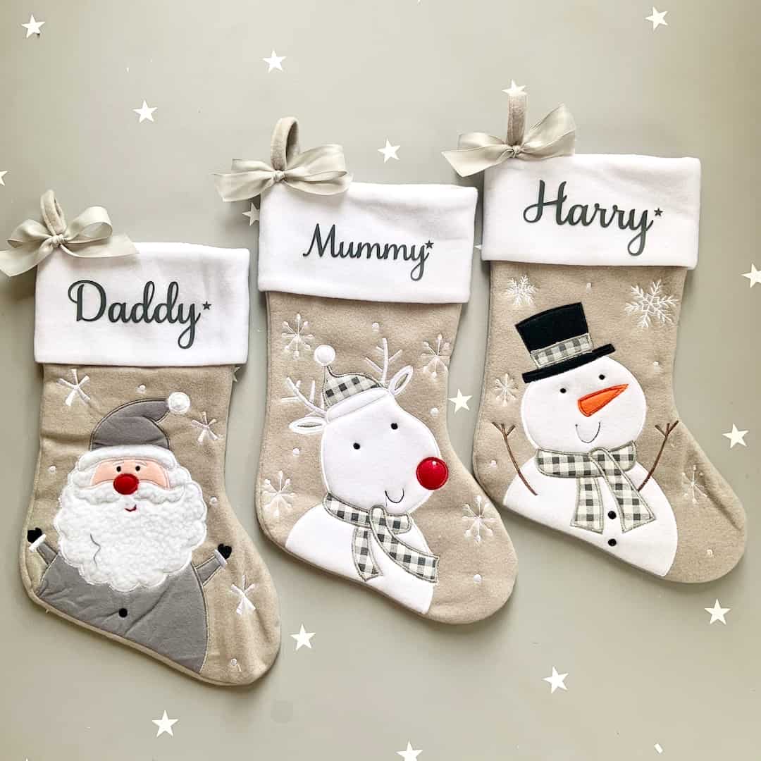 Image for 11. Personalized Stocking Christmas Stocking