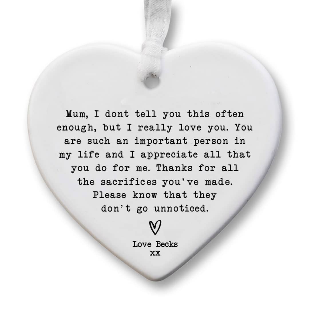 Image for 14. Personalised Mum Keepsake