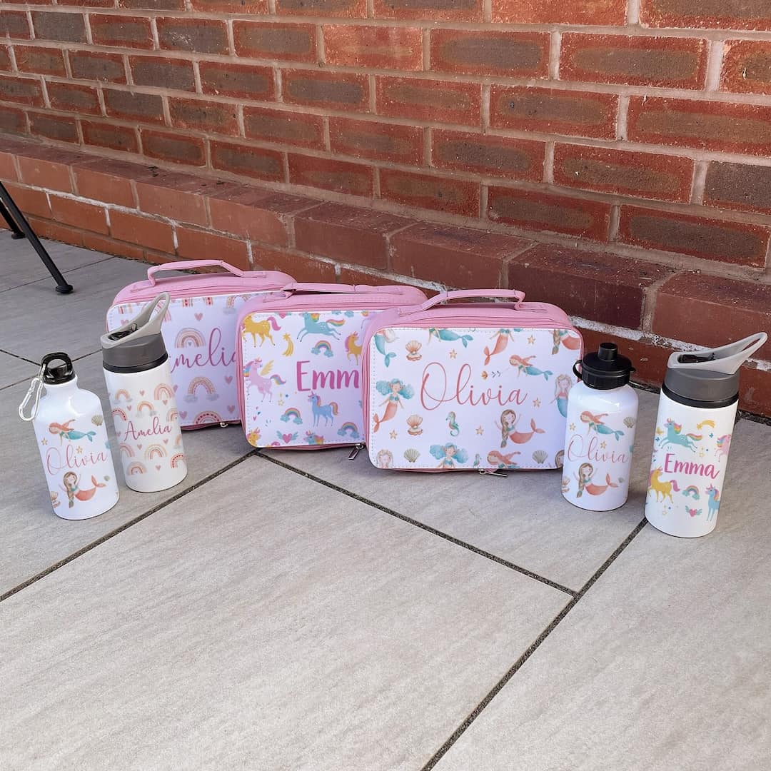 Image for 8. Personalised Lunch Box & Water Bottle Set
