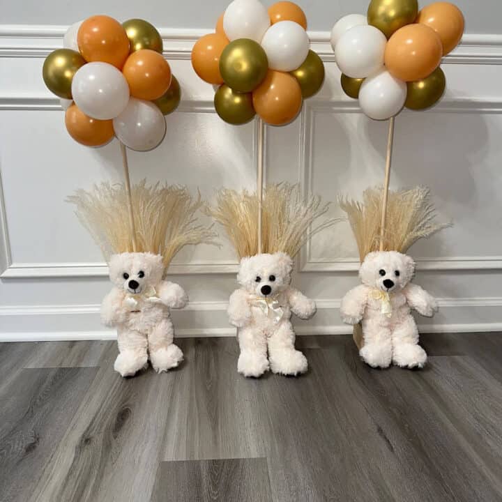 Image for 11. eddy Bear Baby Shower Centerpieces
