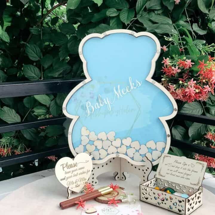 Image for 8. Teddy Bear Baby Shower Alternative Guest Book