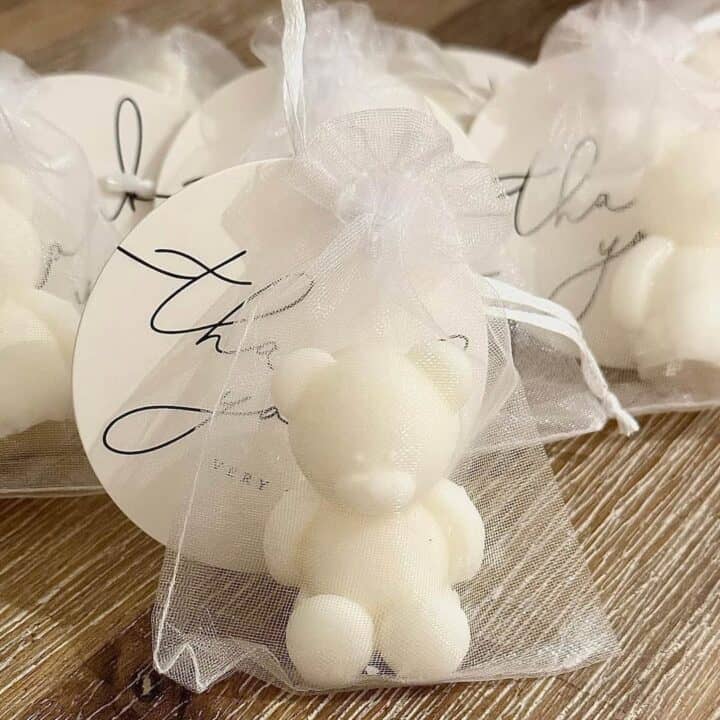 Image for 18. Teddy Bear Wax Melts Baby Shower Favours