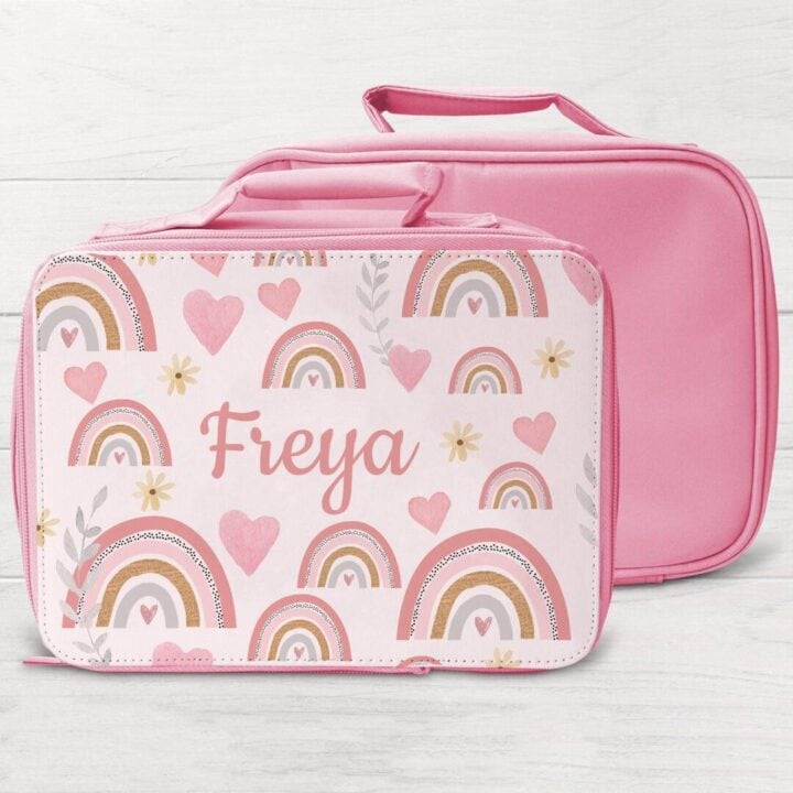 Image for 1. Personalised Rainbow Lunch Bag