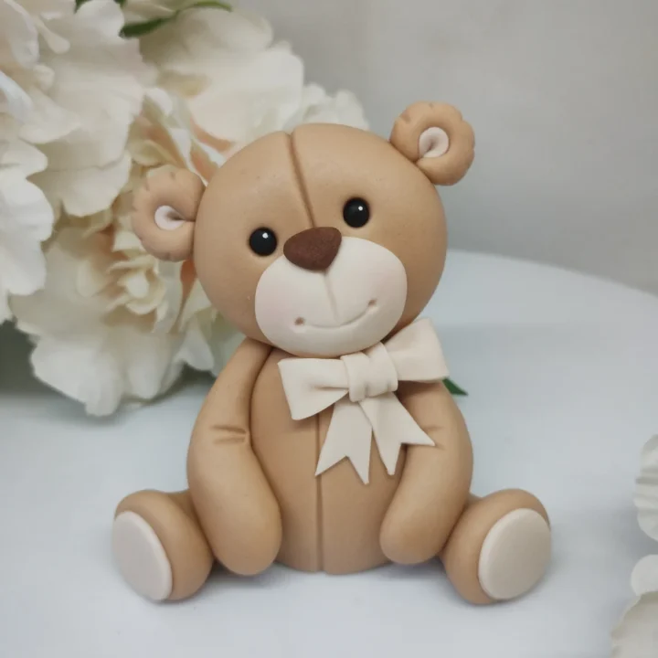 Image for 15. Fondant teddy bear cake topper