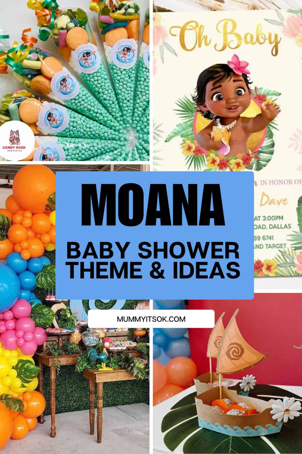 12 Moana Baby Shower Theme Ideas