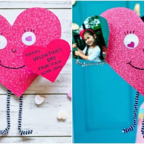 Image for 4. 3D Love Bug Valentine Craft