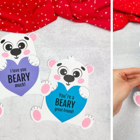 Image for 9. Polar Bear Valentine Craft