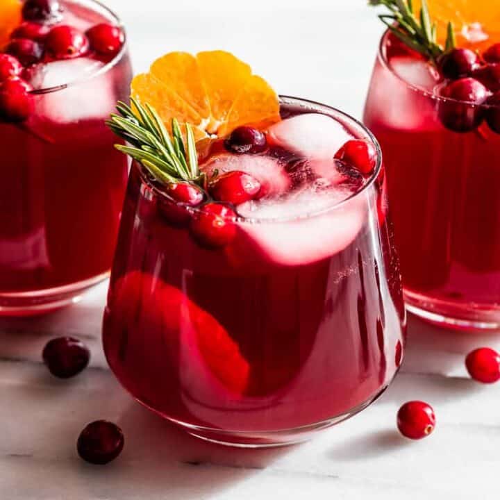 Image for Cranberry Kombucha Mocktail