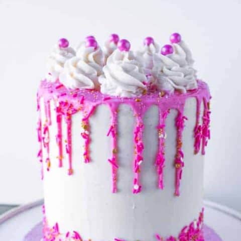 Image for 28. Pink and Gold Cake