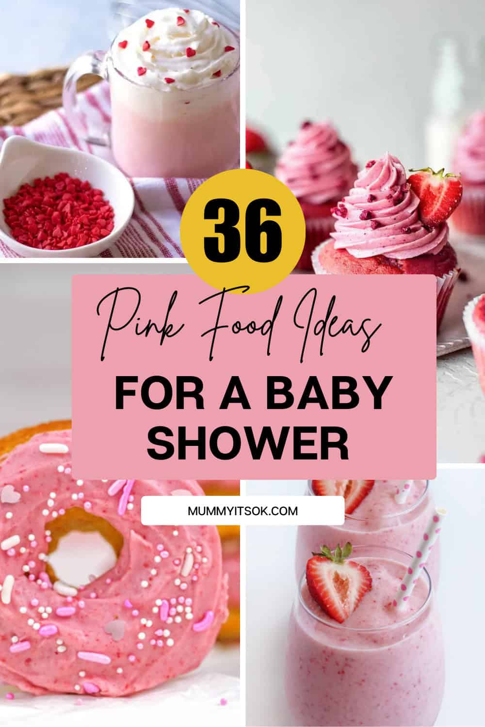 43 Pink Food Ideas For A Baby Shower