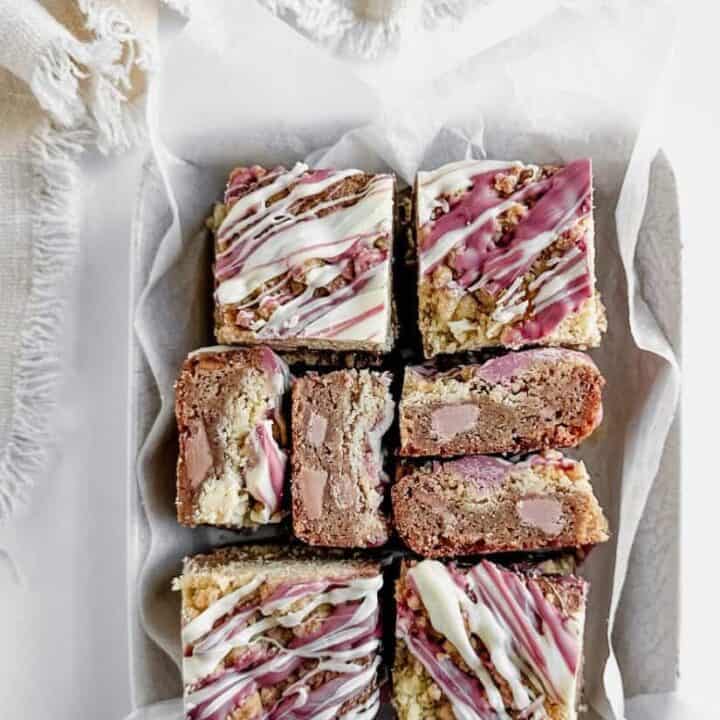 Image for 8. Ruby Chocolate Blondies