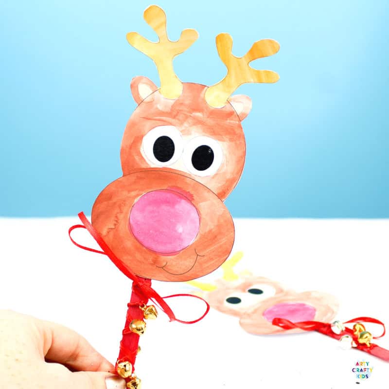 Image for 7. Musical Rudolph Reindeer Puppets