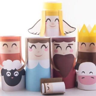 Image for 1. Toilet Paper Roll Nativity Craft
