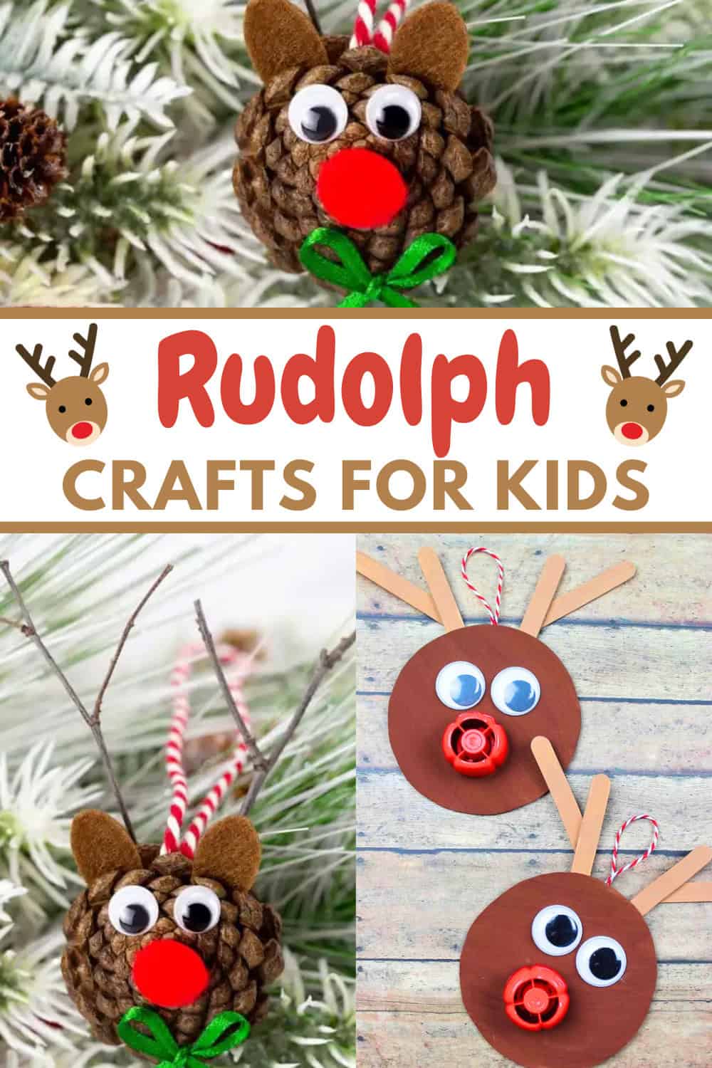 11 Rudolph Crafts For Kids