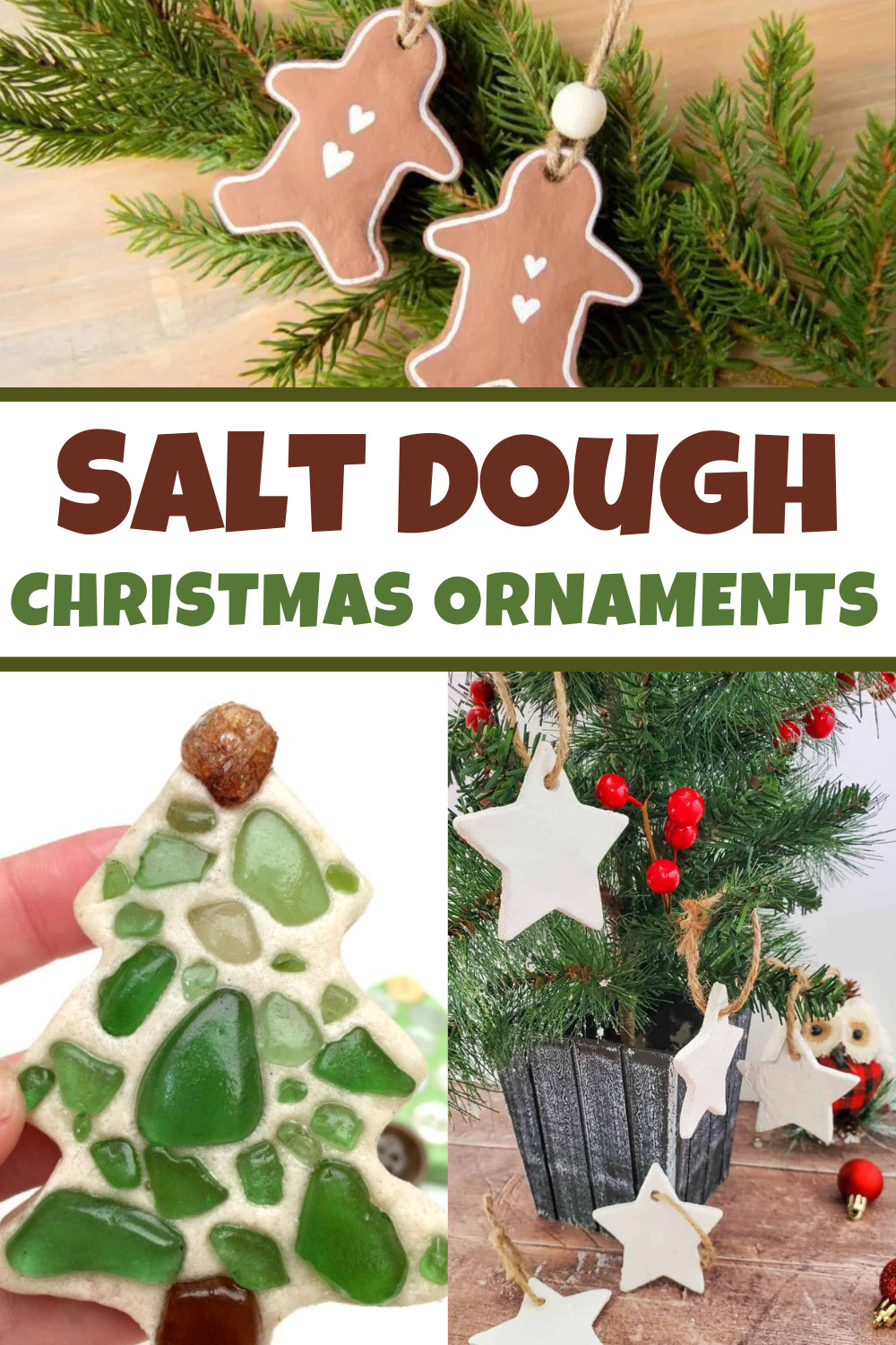 10 Salt Dough Christmas Ornaments