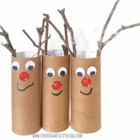 Image for 8. Rudolph Toilet Paper Roll Craft