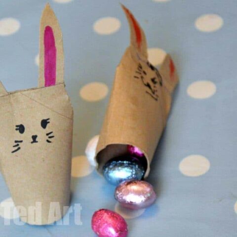Image for 6. Toilet Paper Roll Bunnies