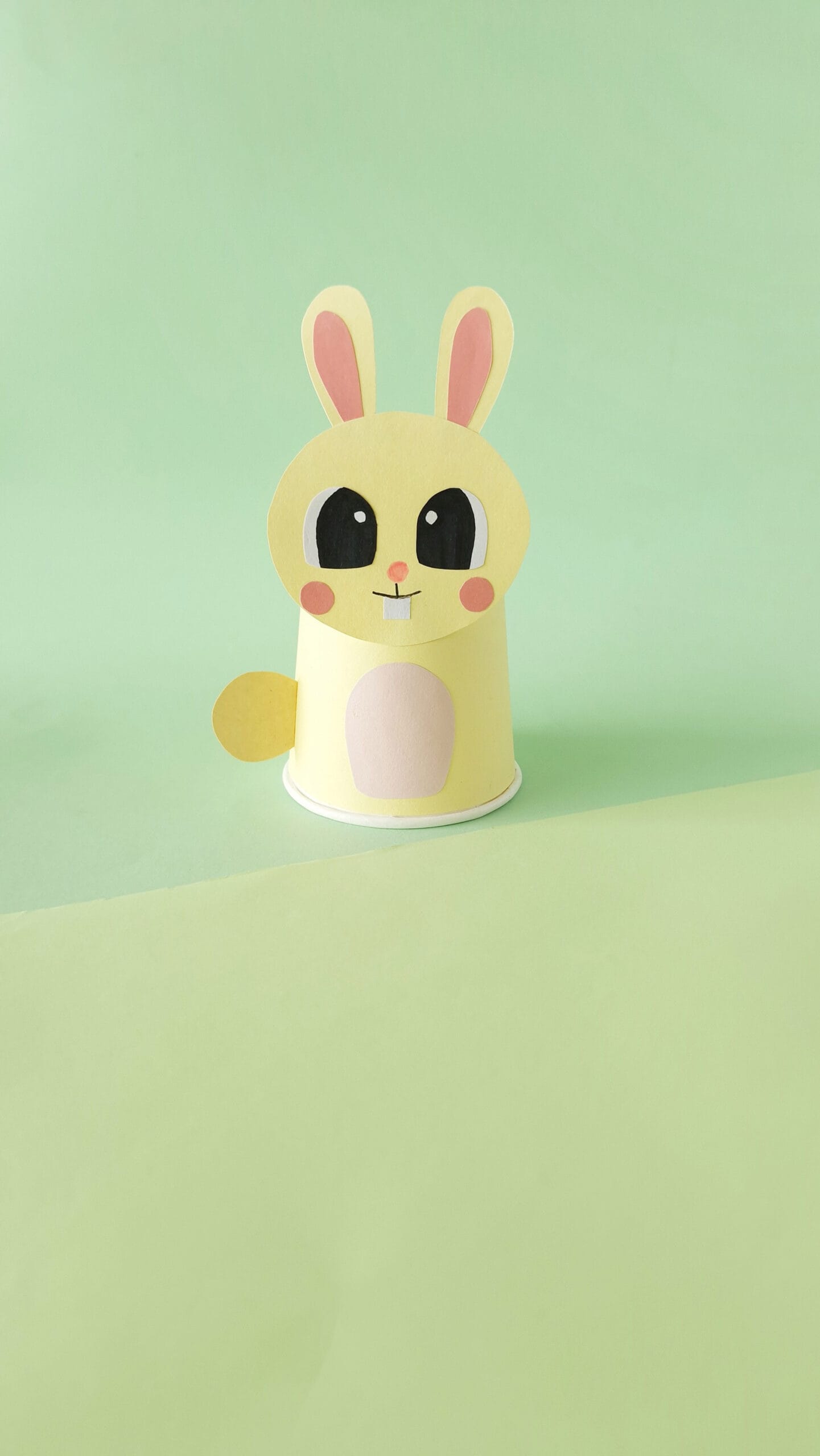 Spring Paper Cup Rabbit Craft Adorable Paper Cup Bunny Craft – A Hoppin’ Good Time for Kids!Paper Cup ...