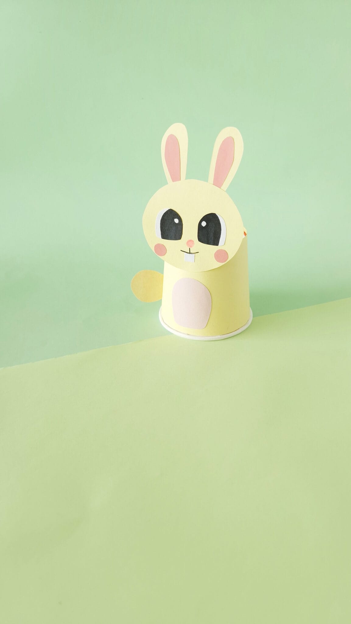 Spring Paper Cup Rabbit Craft Adorable Paper Cup Bunny Craft – A Hoppin’ Good Time for Kids!Paper Cup ...